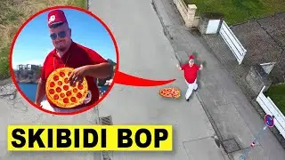 DOM DOM YES YES PİZZAMI ÇALARKEN DRONE KAMERALARINA YAKALANDI !! (ÇOK ŞAŞIRACAKSINIZ)