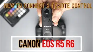 Canon EOS R5: How to Connect a Remote Control