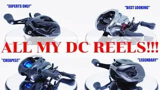 ALL MY SHIMANO DC REELS!!!