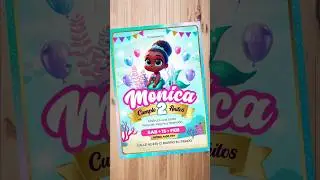 Invitacion digital de la sirenita para enviar por whatsapp