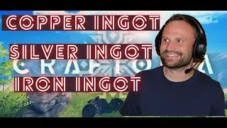 Craftopia - How to Craft Copper Ingot, Silver Ingot and Iron Ingot