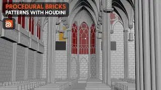 Procedural Bricks with Houdini