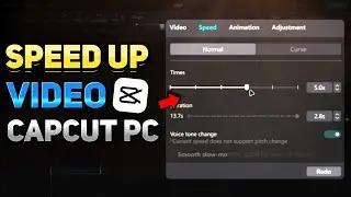 How to Increase Video Speed in CapCut PC (Tutorial)