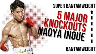 THE 5 MAJOR KNOCKOUTS THAT TOOK NAOYA INOUE FROM BANTAM TO SUPER BANTAMWEIGHT!