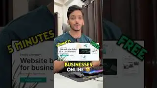 Create Website In Just 5 Minutes 🤩🔥✅ #pc #shorts #website
