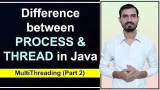 Difference between Process and Thread in Java by Deepak Panwar (Hindi)