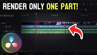 How to Render Part of Video in DaVinci Resolve  - Full Guide