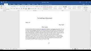 Paragraph Style