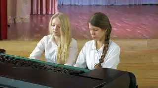 Алексеенко Арина и Кириченко Александра Галоп-мазурка