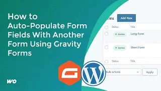 How to Auto Populate Form Fields From Another Form Data Using Gravity Forms | EASY