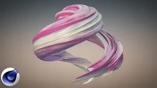 Cinema 4D R21 Tutorial  -  Create Abstract 3D Design Elements Shape