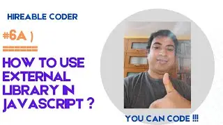 How to use external library in Javascript ? | How to use libraries in javascript ?