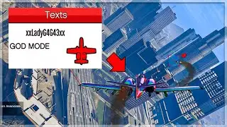 “GODMODE” Trolling The Stupidest Griefer With a B11 Jet on GTA Online