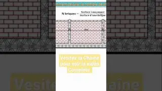 Comment Calculer le nombre de briques ! #géniecivil #btp #civilengineering