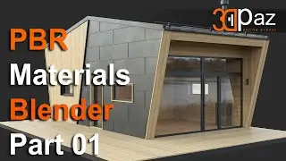 PBR Materials Blender. Part 01