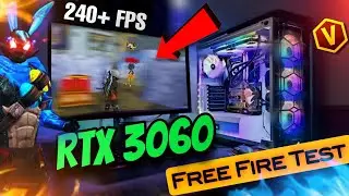 i5 12400+RTX 3060 Free Fire Gaming Test | My New PC For FreeFire Max With RTX 3060 Graphic Card