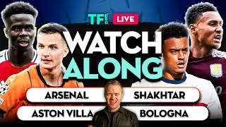 ARSENAL vs SHAKHTAR & REAL MADRID vs DORTMUND LIVE with Mark Goldbridge