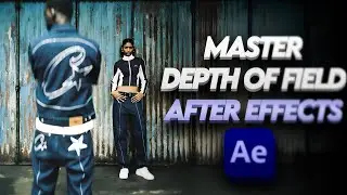 How To Use depth Of Field With After Effect's 3D Camera (Tutorial)