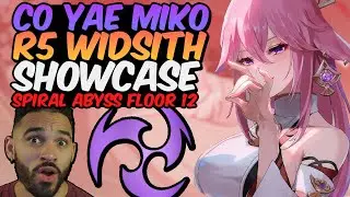 C0 Yae Miko R5 Widsith Showcase | Spiral Abyss Floor 12 | Talents 6|6|8 | Genshin Impact Yae Miko