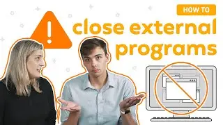 Avoid this common mistake! How to close external programs before taking the Duolingo English Test