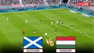 🔴LIVE : SCOTLAND vs HUNGARY I I Efootball Pes 2021 GAMEPLAY