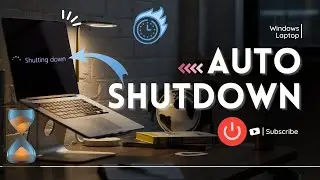 How to automatically shut down your computer at a specified time | Set Shutdown Timer windows 10 ⏳