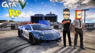 УРА, НАС ПОВЫСИЛИ! КАТАЕМСЯ НА ПОЛИЦЕЙСКОЙ ЛАМБЕ В ГТА 5 РП (ECLIPSE GTA 5 RP)