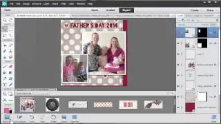 Drag and drop from the Photo Bin in Photoshop Elements 13