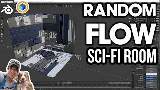 Easy Sci-Fi Room in Blender with RANDOM FLOW!