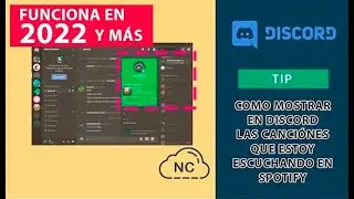Tip: Como Mostrar en Discord las Canciones que estoy Escuchando en Spotify
