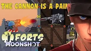 Forts - Moonshot Mission 2 and 3 - Missile Command! Pyromaniac! | Let's Play Forts - Moonshot