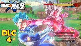 DRAGON BALL XENOVERSE 2 : GOKU SUPER SAIYAJIN BLUE KAIOKEN VS VEGETA SUPER SAIYAJIN BLUE | DLC 4