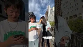 Niat mau fotoin couple jepang ini malah takut kamera ceweknya 