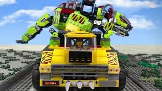 LEGO Cartoons about Dinosaurs | Dinosaurs vs Dino Robot 🔴 LEGO Jurassic World
