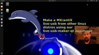 Make a MX/antiX live-usb from other linux distros with the live-usb-maker-qt appimage