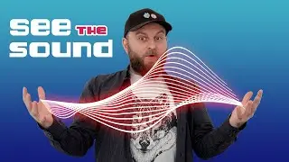 Now I Can SEE The Sound Of My Guitar! - How To Make A Sound Visualizer