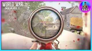 Sniper Gameplay | Camerton Map | World War Heroes