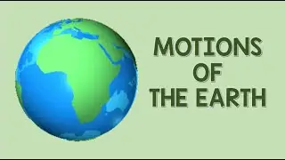 Motions of the Earth | Animation