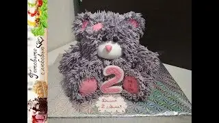 3D Торт Мишка