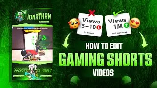 How to Edit Viral Shorts 🔥 for Gaming Channel | Bgmi & Free Fire Shorts Editing Tutorial