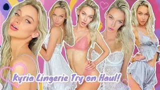 KYRIA LINGERIE TRY ON HAUL! | ITSKRYSTAL