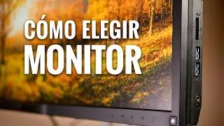 Cómo elegir MONITOR para FOTOGRAFÍA y VÍDEO