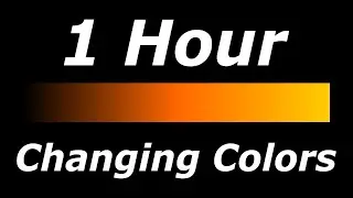 Relaxing 3 Color Changing: Black-Orange-Yellow Screen Led Lights [1 Hour]