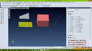 VISI CAD CAM 2020 EĞİTİMİ 21 YÜZEY KOMUTLARI 01