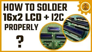 How to Solder 16x2 LCD Display Properly | 16x2 LCD Solder Kaise Kare | 16x2 LCD I2C Connection 🔥🔥