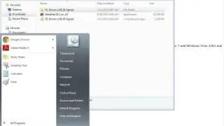 Manually Installing Drivers - Windows 7