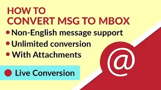 MSG to MBOX | Know How to Convert Outlook MSG Files to MBOX Format