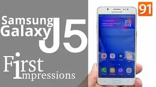 Samsung Galaxy J5 (2016): First Impressions | First Look | Event