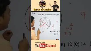 Counting Figures Tricks | Reasoning Tricks | Maths Tricks | imran sir maths #shorts