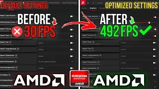 🔧BEST AMD Radeon Settings For GAMING & Performance -  AMD Ultimate GUIDE 2024 *NEW* ✅